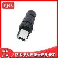 AHUA澳華網(wǎng)口延長線防水連接器直通RJ45母座防水接頭網(wǎng)線防水插頭